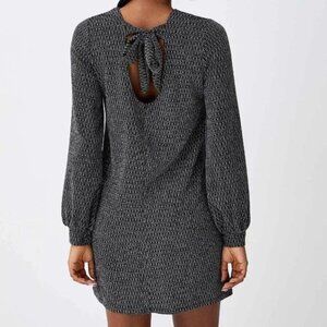 Only Knotted back sequined material dress